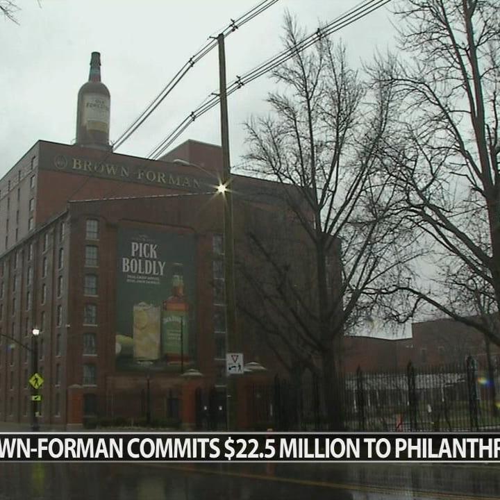 Brown-Forman commits $22.5 million to philanthropy
